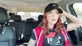 Zoeneli - Pizza Slut POV Fucks Her Horny Customer