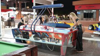 Bitchinbubba_Agatha and Ellie - Leather Chaps