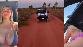 Jaylie Tori camps alone, huge tits, wcgw?