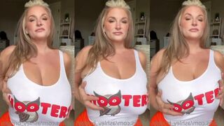 Ashley Bridges finally drop out huge tits