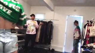 Miley Cyrus dressing room Super Bowl 2025