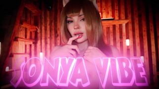 SonyaVibe Pink Haired Waifu Plays With Anal In A Bubble Bath