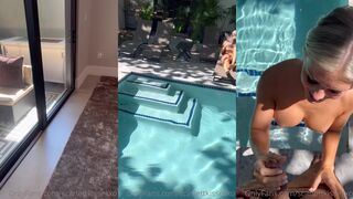 scarlettkissesxo new swimming pool sextape onlyfans