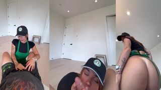 Ari Kytsya Takes Cock After Her Shift