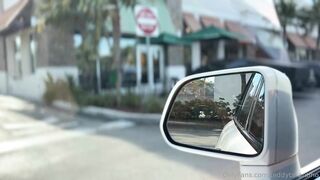 Selina Bentz - Little Starbucks Slut Gets Fucked In The Car