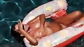 Madisyn Shipman naked day in the pool