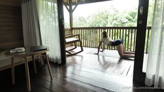 Lena Polanski's Bed & Balcony Sex