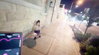 Nicole Niagara Exposed in City Streets (pt 2) - Caught & Used by a Stranger