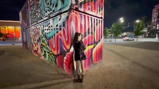 Nicole Niagara Public Alley - Naked Whore Masturbates