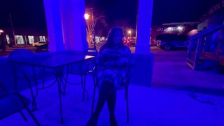 Nicole Niagara NYE Downtown Slut in public