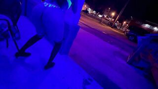 Nicole Niagara NYE Downtown Slut in public