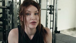 Amber Hallibell - Fitness Girl Destroys Her Holes After Workout