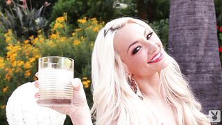 Lindsey Pelas naked in the Mirror