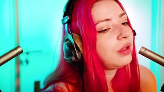 The Sounds of Girls ASMR - Licking 2 Long Mics High Sensitivity Mouth Sounds