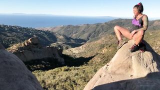 Felicity Feline Peeing In Nature