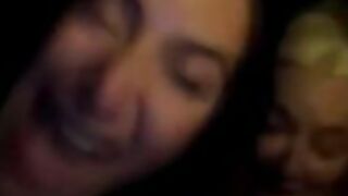 Lindsey Pelas GG Live Hot Tub at night