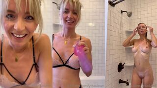 yrsa shower strip and dildo