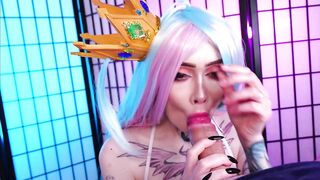 Anime Cosplay Blowjob