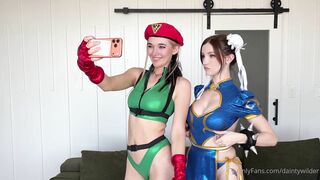 Dainty Wilder - Madi Ruve-Chun-Li Takes Cammy's Virginity