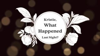 Kristie Bish What Happened Last Night