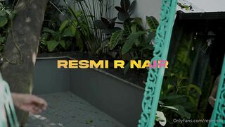 resmi nair indian sari striptease