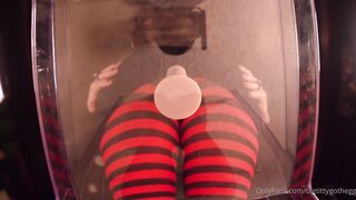 Bigtittygothegg Mavis bouncing her huge booty on you