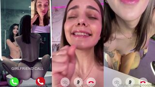 Oooops - girlfriend roleplay videocall