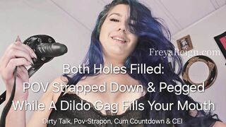 Freya Reign - Strapped Down And Pegged