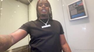 Young teen Ali gives sloppy BJ