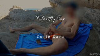 Gentlyperv My First Random Meet With Cutie Sara At The Beach