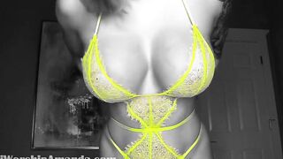 Goddess Amanda -- Neon goddess