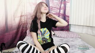 bunnie hughes - Tiny Virgin Girlfriend moans so softly Begging for Cum!!