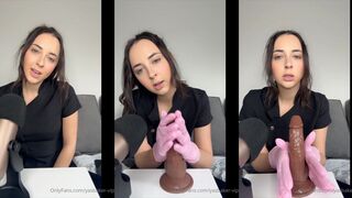 Yas uk asmr + dildo ride