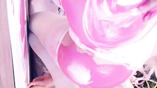 Belle Delphine Ass Painting Set Leaked (Video 9)