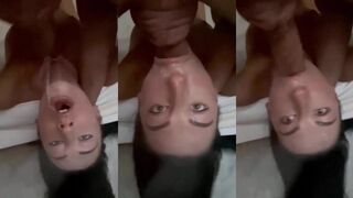 Alison gets her throat fucked