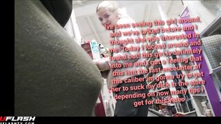 Cute store girl UFLASH