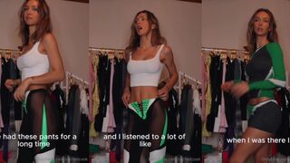 Rachel Cook Naked Try-on