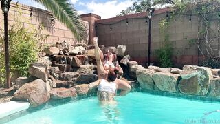 M.R OF - Lesbian Fun Pool & Shower