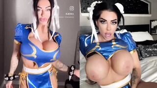 Lindi Nunziato Naked Tik Tok Side by Side