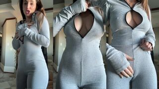 Christina Khalil bodysuit didn't go as planned