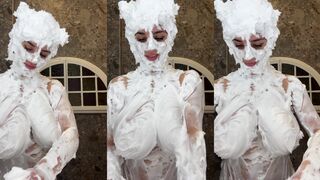 ika dauria big tits covered in soap onlyfans