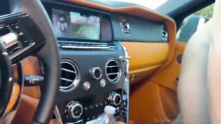 Willow Ryder Rolls Royce BG With Teddy Tarantino