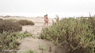 Bitchinbubba_Agatha and Ellie XXX - Beach Sex