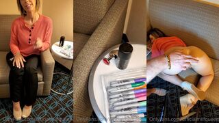 theofficialmilfqueen sharpies in ass